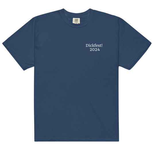 The Classic Dickfest T in Blue