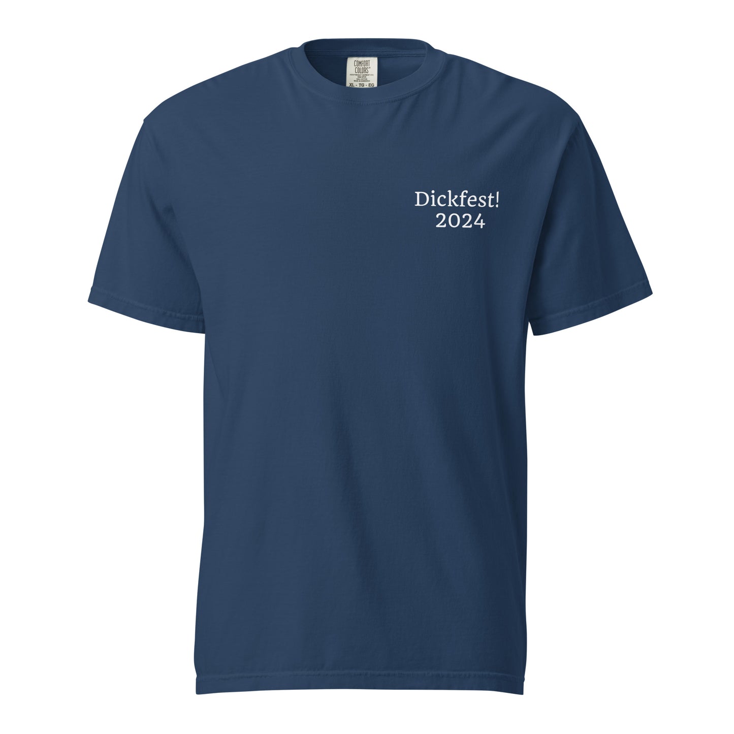 The Classic Dickfest T in Blue