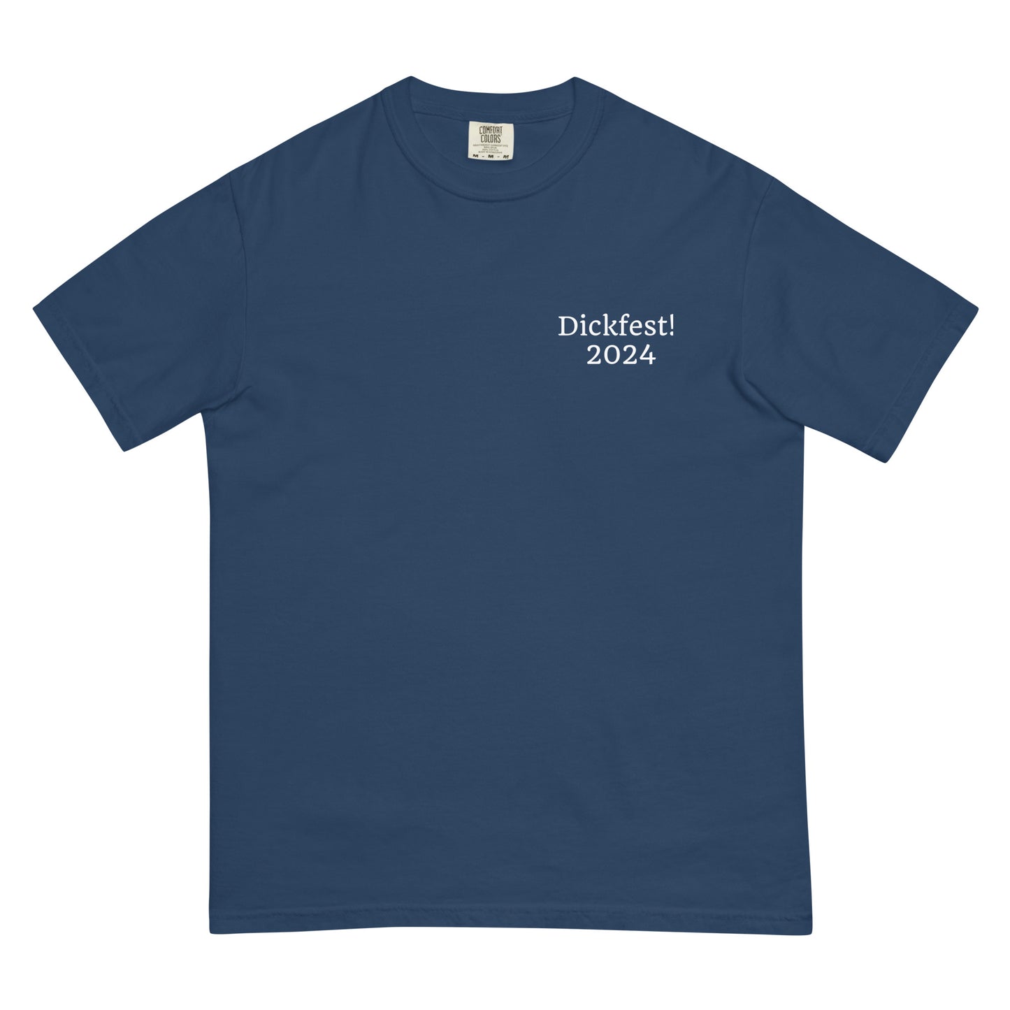 The Classic Dickfest T in Blue